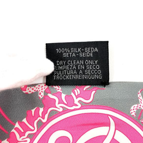 Hermes Silk Ex Libris Twilly Scarf - Picture 5 of 6